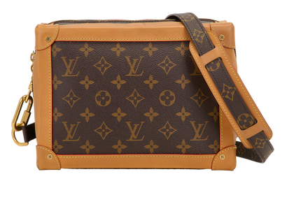 Trunk 25, &pound;1,400, Handbags, Brown, Canvas, Front view